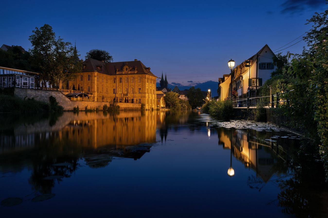 Barockvilla in Bamberg zur blauen Stunde (411_MG_8178)