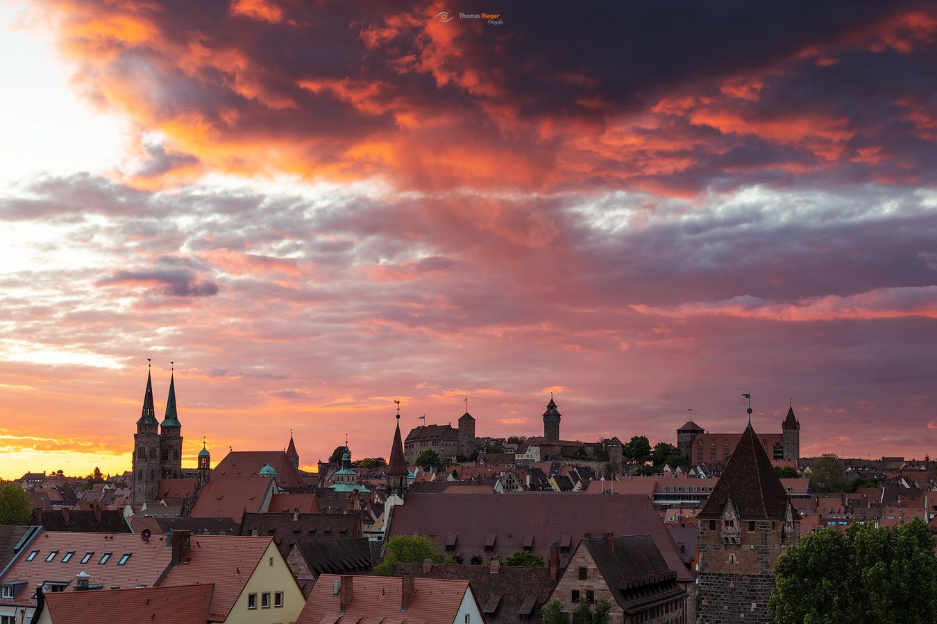 Kaiserburg und St Sebald