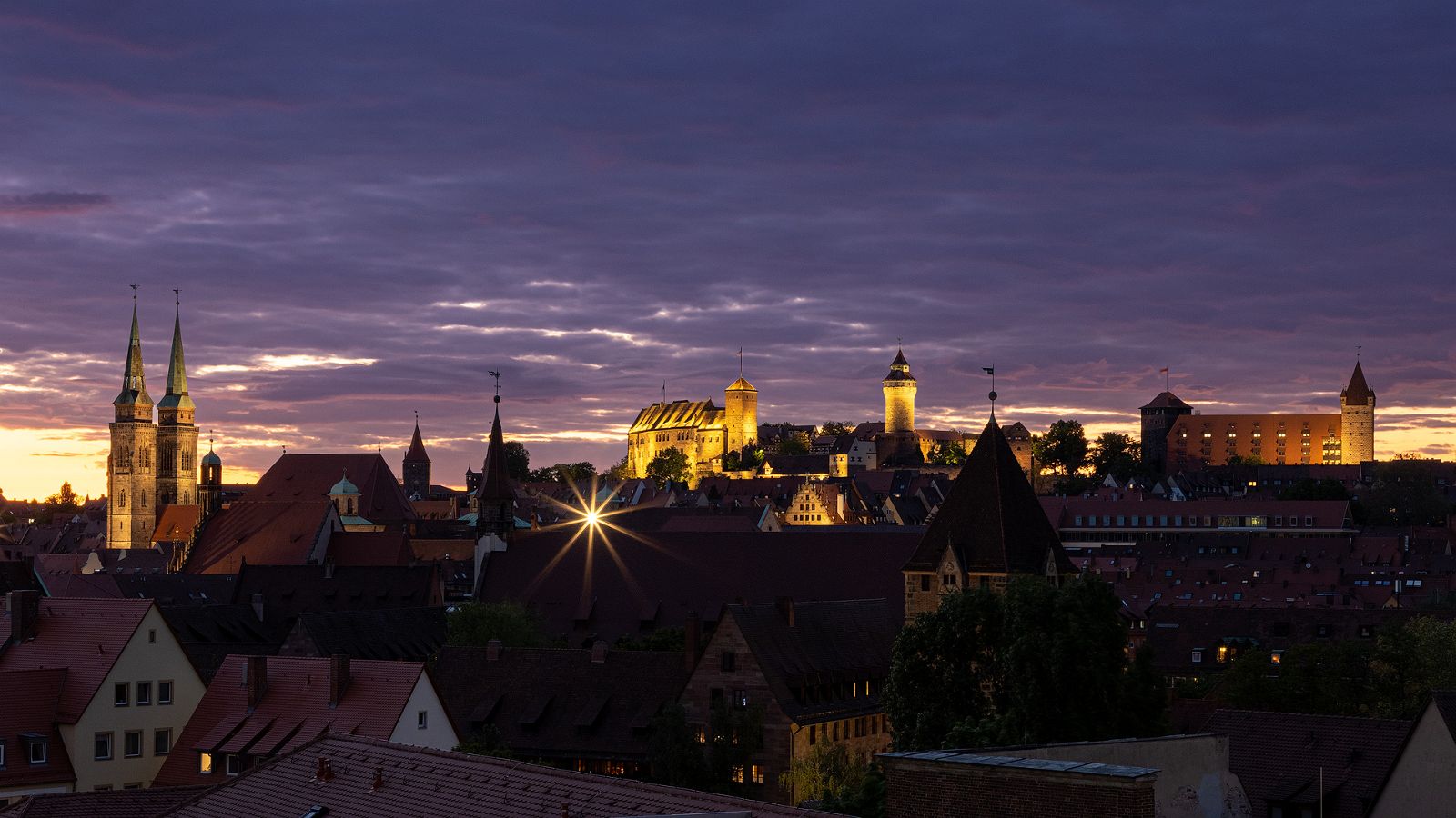 Kaiserburg und St Sebald