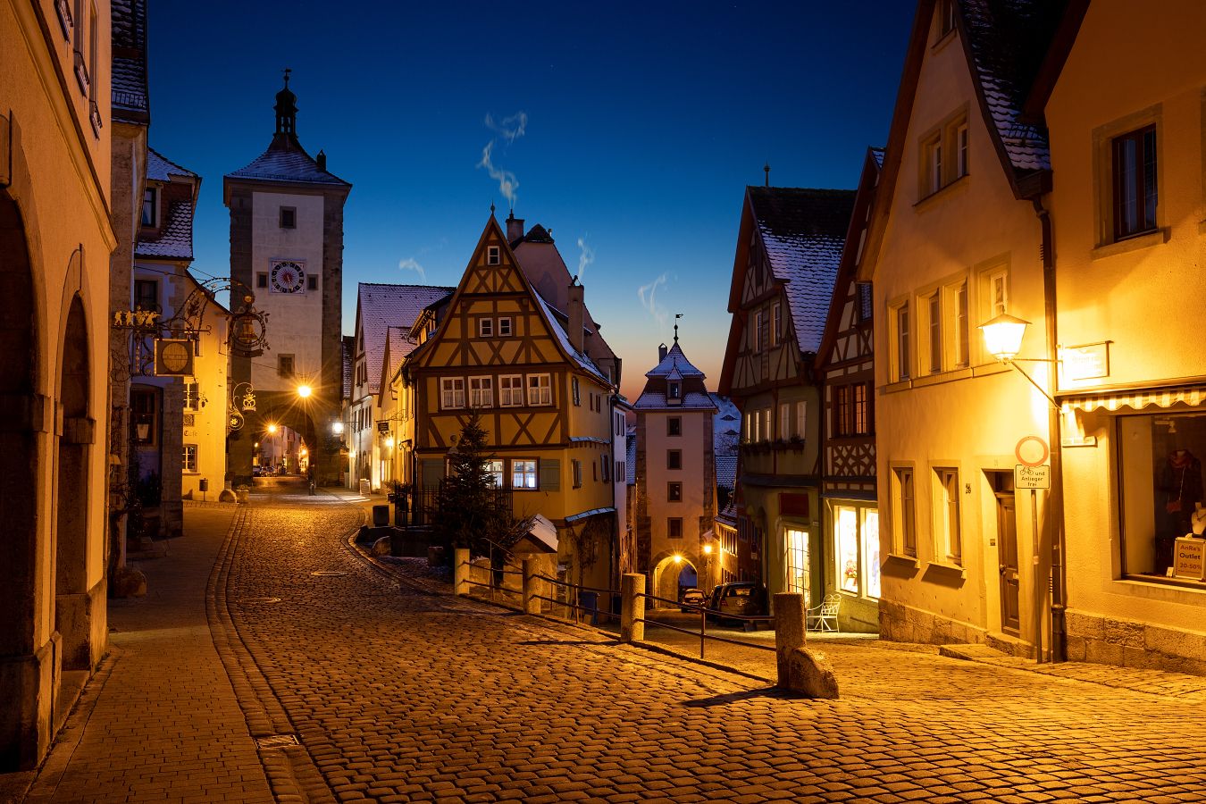 in Rothenburg ob der Tauber a, Plönlein mit dem Siebersturm (364_MG_8496)