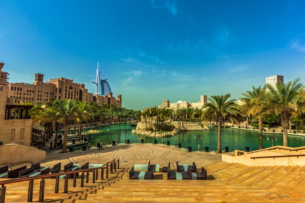 Souk Madina mit Burj Al Arab Souk Madina mit Burj Al Arab