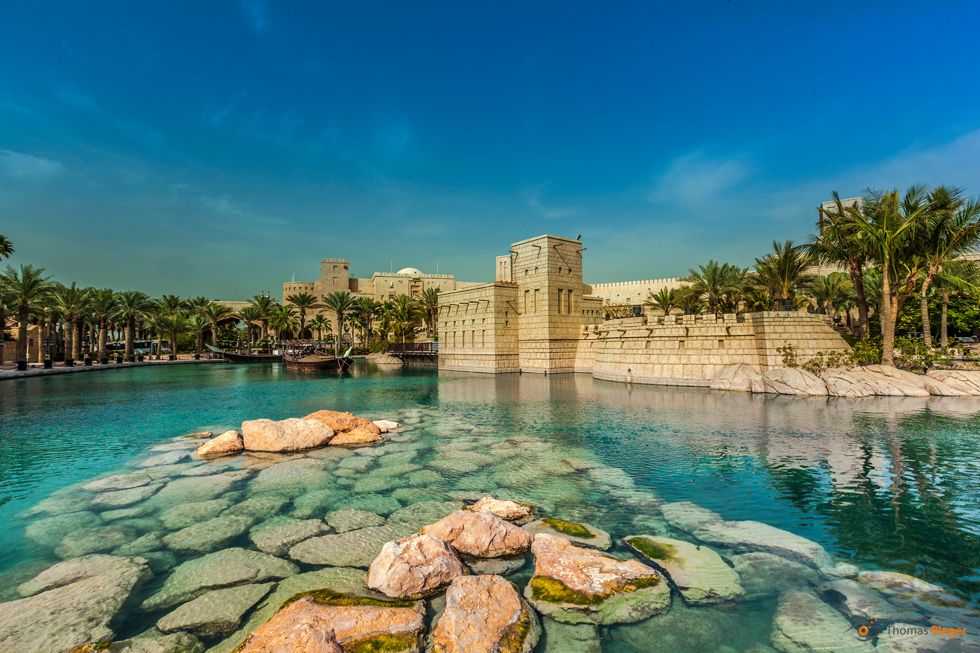 Souk Madina mit Burj Al Arab Souk Madina mit Burj Al Arab
