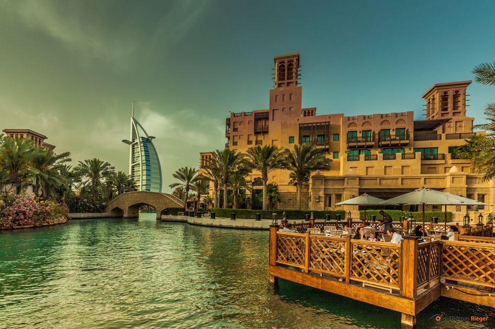 Souk Madina mit Burj Al Arab Souk Madina mit Burj Al Arab