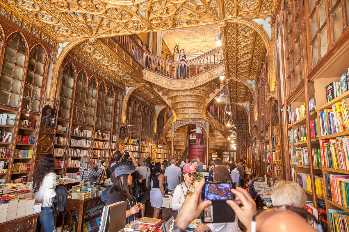 Porto Portugal - Buchladen Livraria Lello