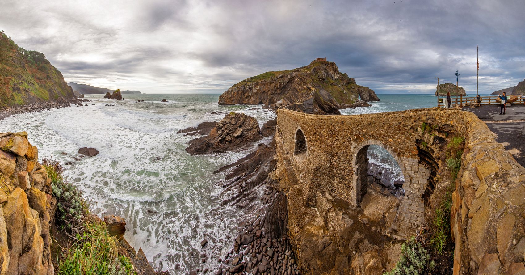 San Juan De Gaztelugatxe in Spanien nördlich von Bilbao San Juan De Gaztelugatxe in Spanien nördlich von Bilbao
