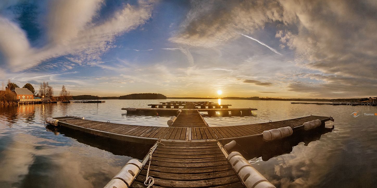 2007 Steinberger See im letzten Licht.....