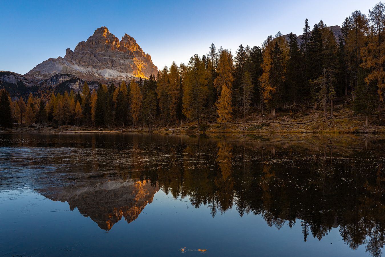 Sonnenaufgang am Sonnenuntergang am Lago d´Antorno (105_43A5311_2)
