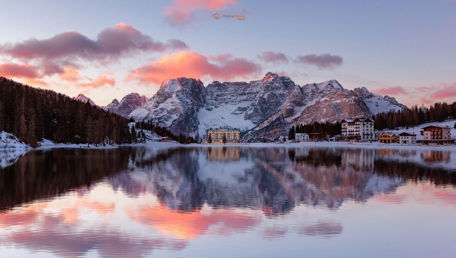 Lago di Misurina (86_IMG_3888_4a) (Spiegelung wurde in PS eingefügt!)