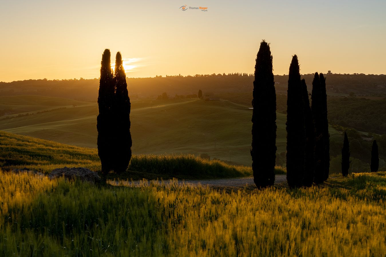 Val d´Orcia, Toscana in Italien