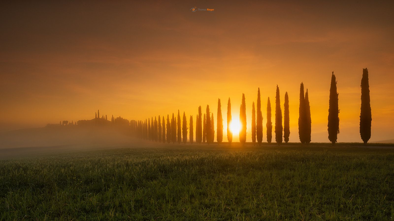 Agriturismo Poggio Covili im Sonnenaufgang, Toscana