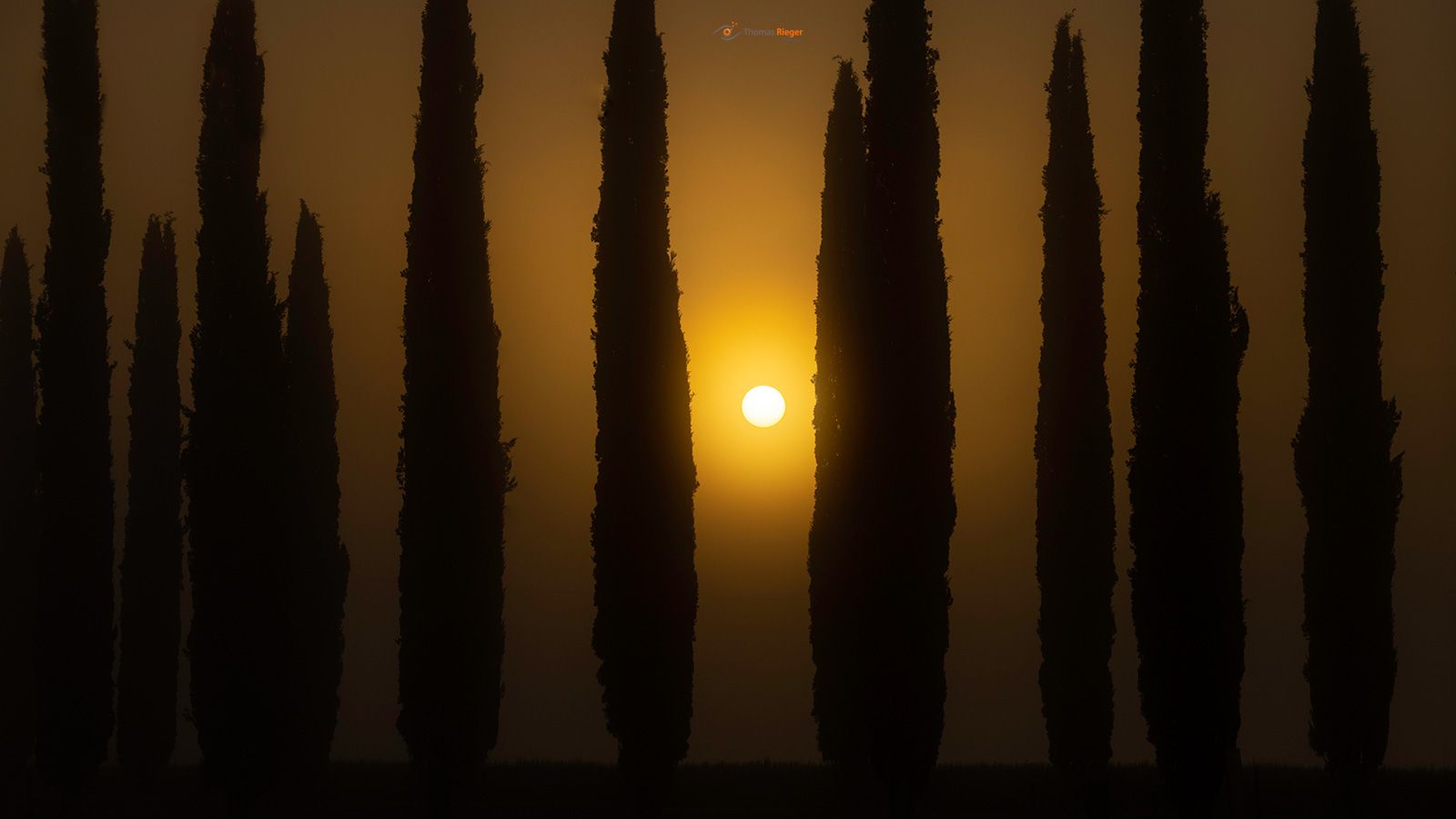 Agriturismo Poggio Covili im Sonnenaufgang, Toscana