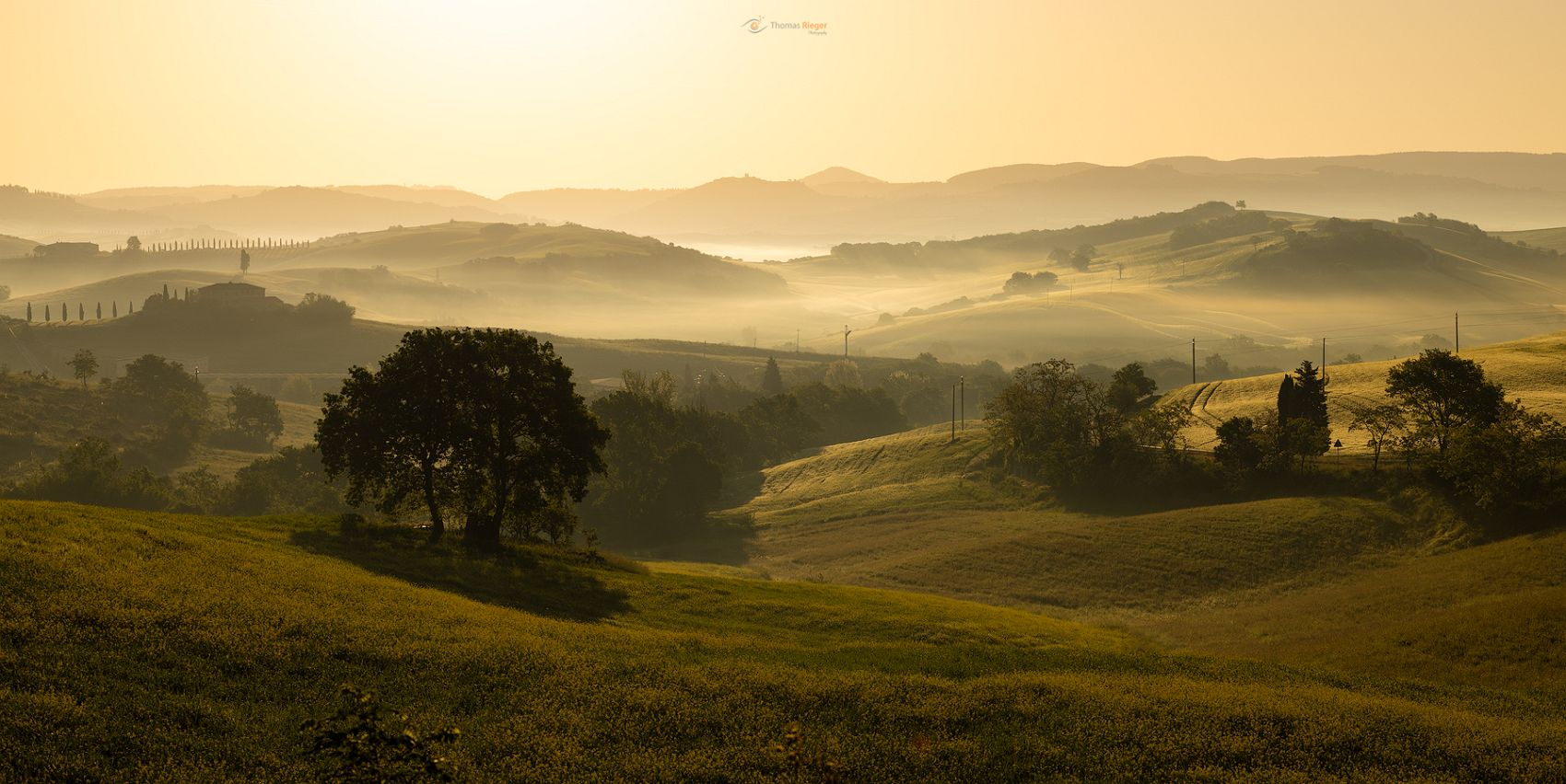 Val d´Orcia, Toscana in Italien