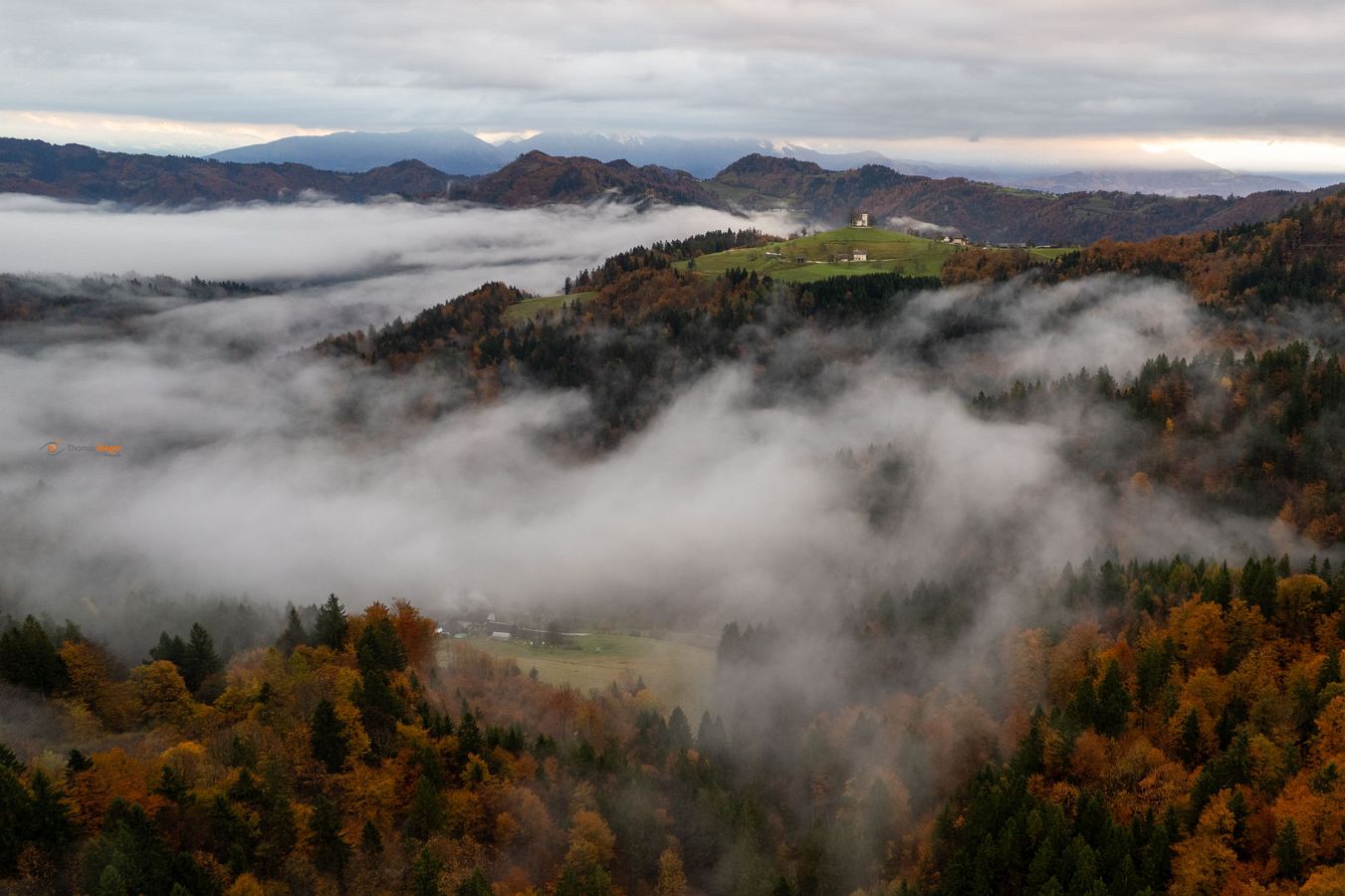 Slowenien, St Thomas Church, Sveti Tomaz