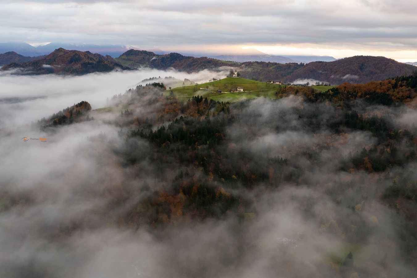 Slowenien, St Thomas Church, Sveti Tomaz