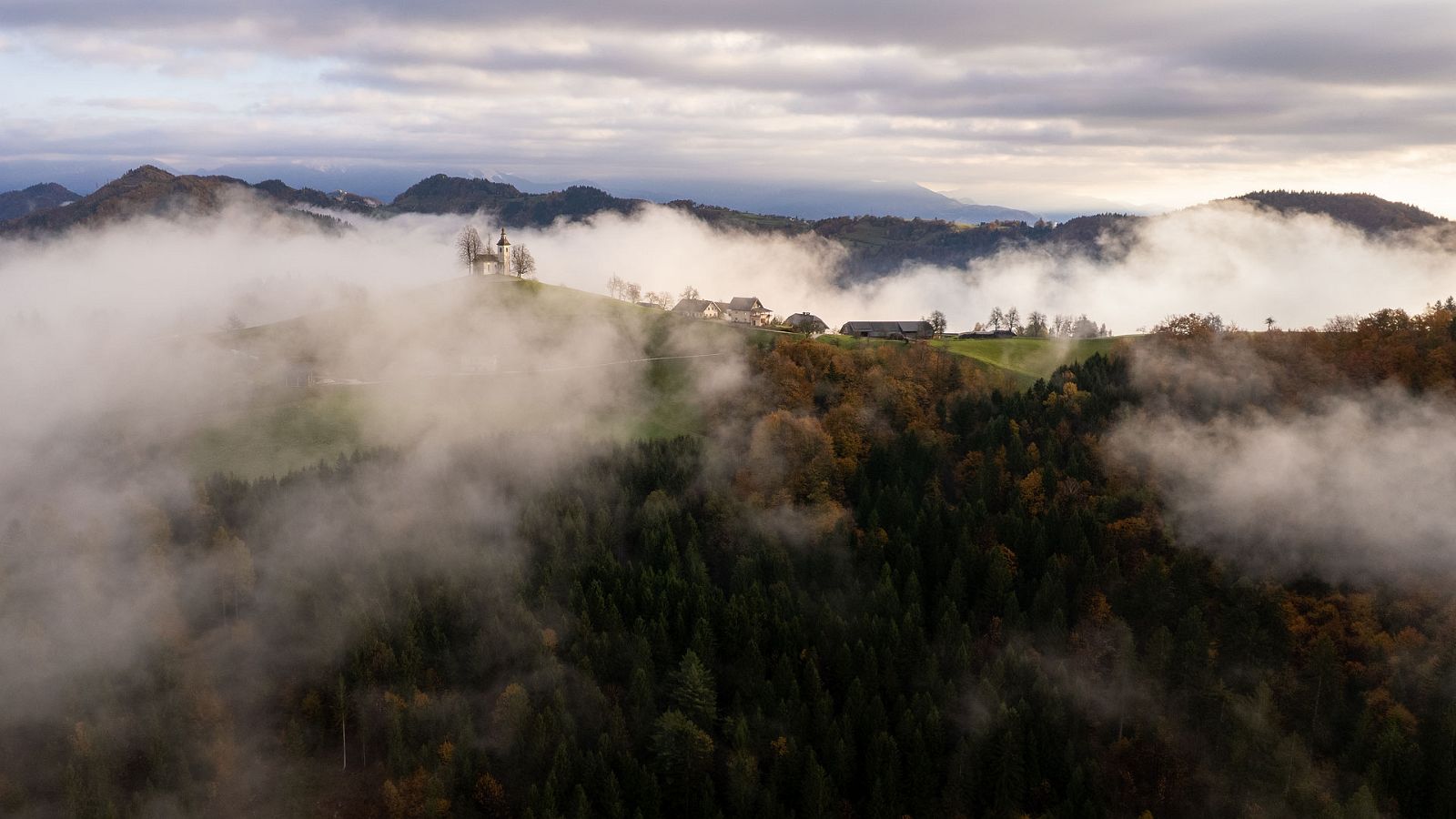 Slowenien, St Thomas Church, Sveti Tomaz