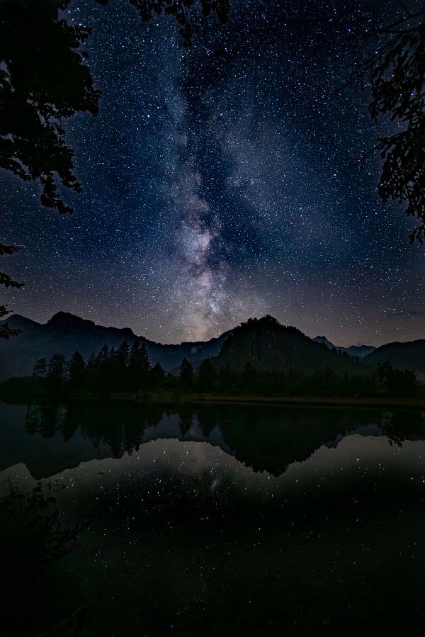 50_MG_9293_web900h die Milchstraße am Almsee in Oberösterreich (50_MG_9293)