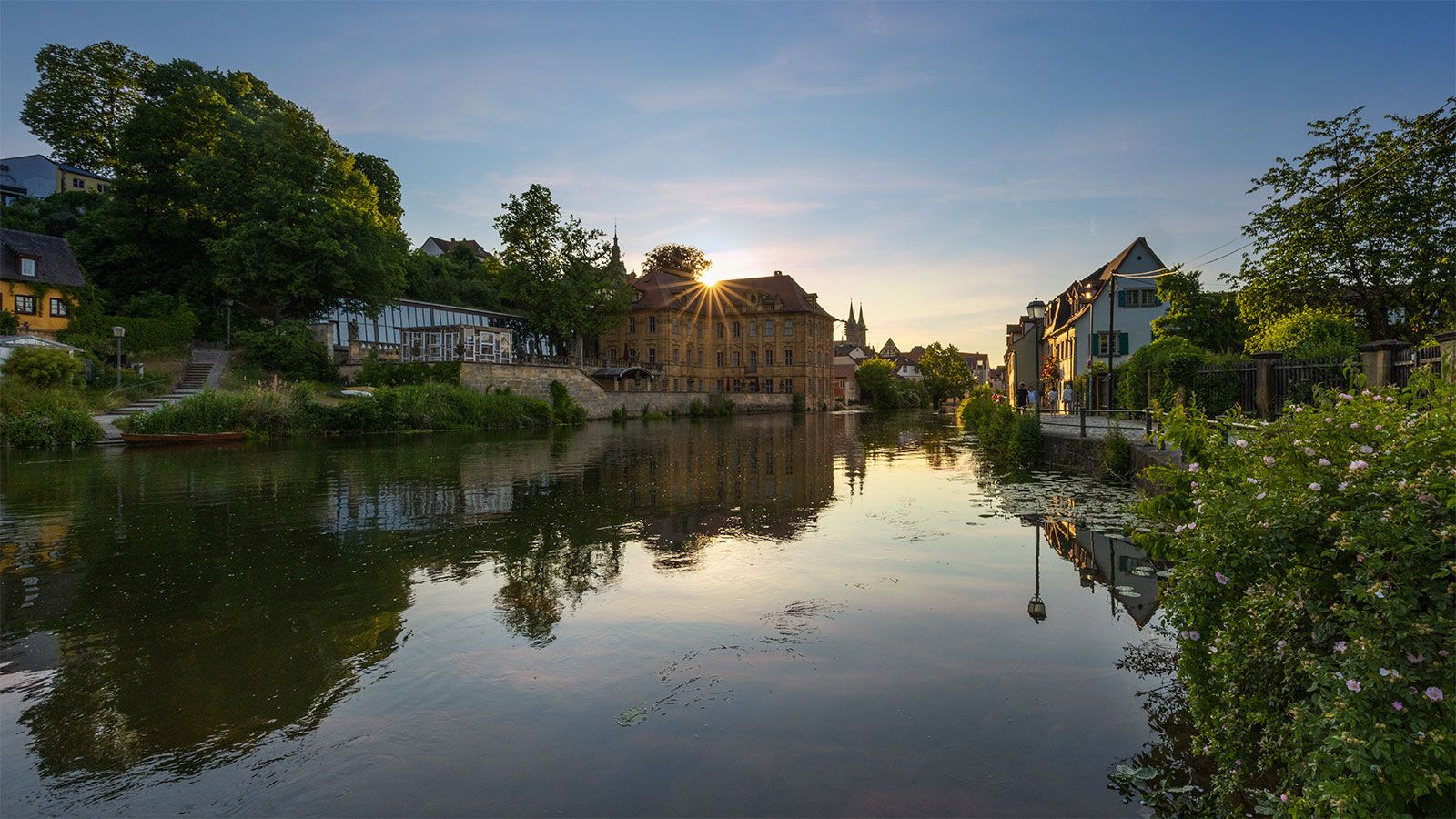 Barockvilla in Bamberg zum Sonnenuntergang (411_MG_7927_2)