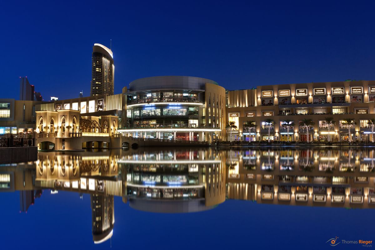 Dubai Mall (Spiegelung wurde in PS eingefügt!)