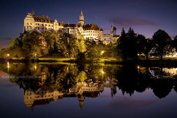 Schloss Sigmaringen bei Nacht