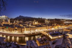 Salzburg im Winter