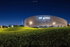 SAP Garden München in der blauen Stunde