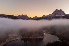 Lago di Misurina, Misurinasee in den Dolomiten