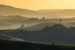 Val d´Orcia, Toscana in Italien
