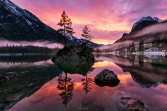 Hintersee bei Ramsau in Berchtesgaden