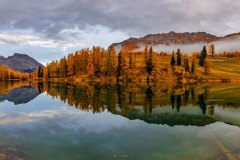 Palpuognasee, Bergün/Bravuogn früh morgens