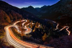 Maloja Pass im Engadin