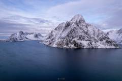 Blick in den Reinefjorden