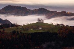 Slowenien, St Thomas Church, Sveti Tomaz