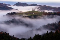Slowenien, St Thomas Church, Sveti Tomaz