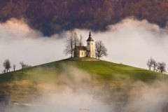 Slowenien, St Thomas Church, Sveti Tomaz