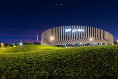 SAP Garden München in der blauen Stunde