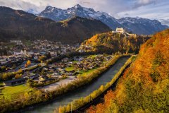 Burg Hohenwerfen im Salzbuerger Land
