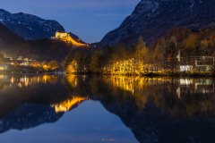 Burg Hohenwerfen im Salzbuerger Land